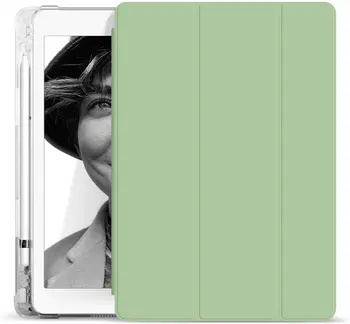 Pre iPad Vzduchu 4 Case pre iPad vzduchu 2020 Prípade 10.9 Palcový (4. Generácie ) Smart Silikónový kryt s Ceruzkou Držiteľ funda ipad 2020