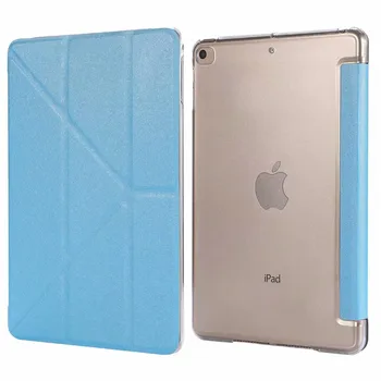Pre iPad Vzduchu/iPad 9.7 20178/2017 Smart Cover Prípade Magnetické Wake Up /Sleep Multi Násobne PU Kožené Kryt pre iPad Vzduchu Späť Prípade