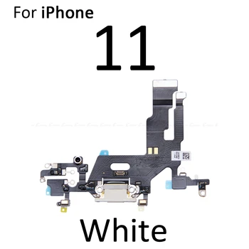 Pre iPhone 11 Spodnej Nabíjačku Nabíjací Konektor Port Dock Konektor USB S Mikrofónom Mic Flex Kábel Náhradné Diely