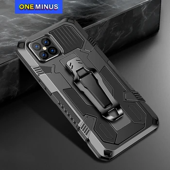 Pre iPhone 12 Pro Max Prípade Mini 11 Pro Xs Xr SE 2020 8 7 Plus 6 6s Brnenie Shockproof Magnetický Krúžok Držiak Hybrid Vojenský Kryt