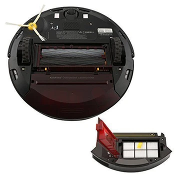 Pre iRobot Roomba Diely Stavebnice 800 & 900 Série 6 Bočné Kefy + 4 HEPA Filtre + 2 Nastavte Mäkký Gumový Blok Valcov Príslušenstvo