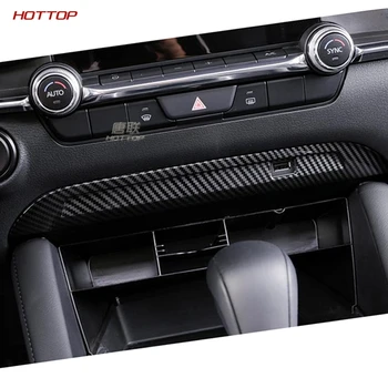 Pre Mazda 3 Axela 2020 Predné USB, klimatizácia Ventilačné Kryt z Uhlíkových vlákien