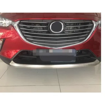 Pre Mazda CX-3 CX3 2016 2017 2018 2019 Nehrdzavejúcej ocele, Predné Zadný Nárazník Šmyk Chránič Stráže Dosku Krytu Auto Styling