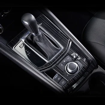 Pre Mazda CX-5 CX5 2017 2018 2019 KF LHD Auto Konzoly Prevodovka Panel Výbava Rám, Kryt Nálepky Pásy Obloha Dekorácie Auta Stylin