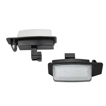 Pre Mitsubishi Lancer Sportback Outlander Auto Zadné Biele LED špz Svetlo poznávacia Lampa