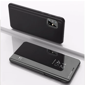Pre Moto G9 Plus Prípade Módne Kože Flip Zrkadlo Prípade Pre Motorola Moto G9Plus / G9 Play / E7 Plus Úplný Ochranný Telefón Prípadoch