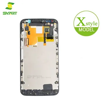 Pre Motorola X Štýl LCD Displej S Dotykovým displejom Digitalizátorom. S montážou Rámu Pre Moto Xstyle XT1575 XT1572 XT1570 LCD Displej