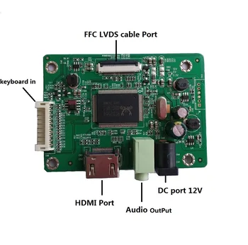 Pre N173FGE E23/N173FGE-E13 HDMI kábel ovládač radiča doske auta obrazovke 1600×900 Audio LCD EDP mini LED notebook PC monitor