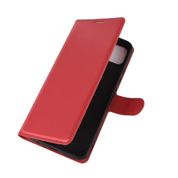 Pre OPPO Realme C15 C12 C11 Coque Mobilný Telefón Taška Luxusné Litchi Pokožky Ochranný Flip Cover Real Ma C 15 11 Peňaženky, Kožené puzdro