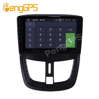 Pre Peugeot 207 2007 2008 2009 - 2016 Auto multimediálny prehrávač Stereo Android PX6 Rádio Audio GPS Navigácie Vedúci jednotky 360 Fotoaparát