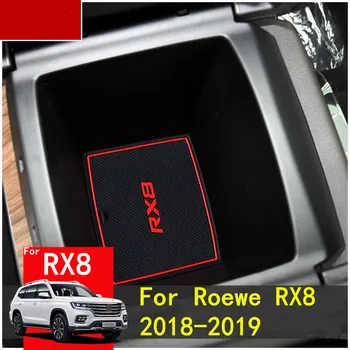 Pre Roewe RX8 2018 2019 3D gumovú Podložku Proti Sklzu Mat Dvere Slot Pad Pohár Vankúš Groove Mat Auto Príslušenstvo