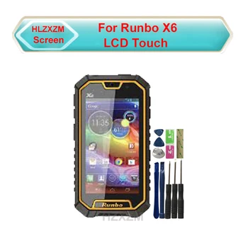 Pre Runbo X6 LCD Displej S Dotykovým displejom Digitalizátorom. Montáž Náhradné