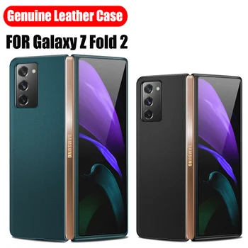 Pre Samsung Galaxy Fold 2 5G obal pre Samsung Galaxy Z Fold2 5G pravá Koža Mobilného Telefónu Prípade, 7 Farieb Voliteľné Nový Príchod