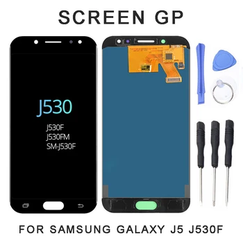Pre Samsung Galaxy J5 J530F 2017 Nahradenie Digitalizátorom. Dotykový LCD Displej Black Kompatibilný Pre Samsung Galaxy J5 J530F 2017