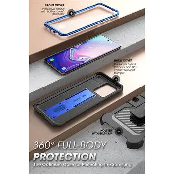 Pre Samsung Galaxy S20 Ultra Veci / S20 Ultra 5G Prípade SUPCASE UB Pro Full-Telo, Kryt Závesu S vstavaným-in Screen Protector