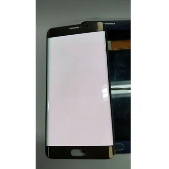 Pre Samsung Galaxy S6 Okraj LCD G925 G925F SM-G925F Displej +Dotykový Displej 5.1