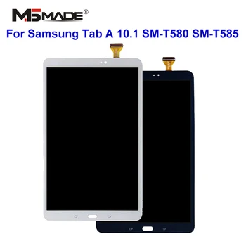 Pre Samsung Galaxy Tab 10.1 SM-T580 LCD SM-T585 T585 Displej Dotykový Displej Digitalizátorom. Zhromaždenie Matice Časti