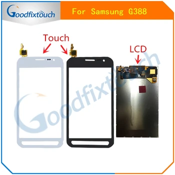 Pre Samsung Galaxy Xcover 3 SM-G388F G388 G389 Dotykový Displej Digitalizátorom. Snímača Sklo + LCD Displej