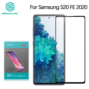 Pre Samsung S20 FE 2020 Nillkin Úplné Pokrytie Tvrdeného Skla Screen Protector 2.5 D CP+Pro Bezpečnostné Sklo pre Galaxy S20 FE 2020