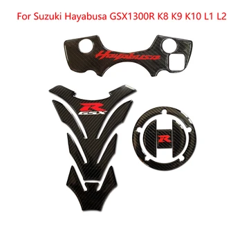 Pre Suzuki Hayabusa GSX1300R K8 K9 K10 L1 L2 Nálepky Palivovej Nádrže Pad Plynu Spp Kryt Triple Tree Top Spojka Kotúča Uhlíkových Vlákien