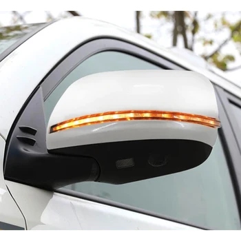 Pre Toyota Pôdy Cruiser Prado FJ150 2010 - 2019 LED Dynamický Zase Signálu, Svetelný Indikátor & Bočné Krídlo Spätné Zrkadlo Pokrytie Shell