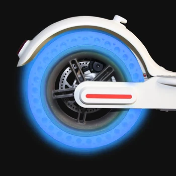 Pre Xiao M365 Skúter Noc Fluorescenčné Pneumatiky Luminou Tlmič Xiaom Mijia M365 Pro Elektrický Skúter Skateboard Pneumatiky