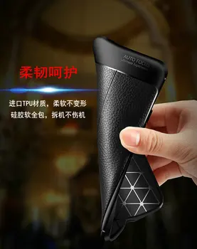 Pre Xiao Mi 9 Prípade Luxusné Kožené textúra So Stojanom Krúžok Magnet Silikónové Chrániť zadný kryt puzdro pre xiao mi 9 Se mi9 9se