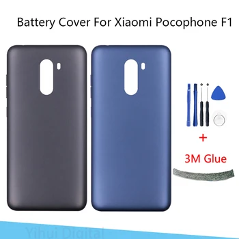 Pre Xiao Pocophone F1 Kryt Batérie Zadné Dvere Späť Prípade F1 Mobilného telefónu zadný kryt časti