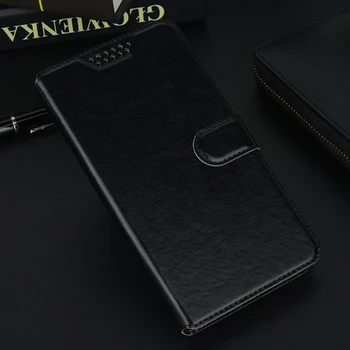 Pre Xiao Redmi 3X/3S Prípade Flip Peňaženky, Kožené Telefón puzdro pre Redmi 3 Pro Čierne Ochranné Puzdro Prípadoch