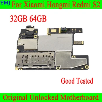 Pre Xiao RedMi S2 HongMi S2 Doske 32GB 64GB Rozoberať Odomknutý Doske Pre HongMi S2 RedMi S2 Logic Board Doska