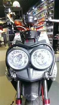 Pre Yamaha BWS125 Retrofit Lampa (HID) Svetlometmi Veľké Prsia Svetlá Motocyklový Držiak Svetlometu Dekoratívne Prerobit Motocykel Časti