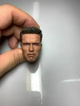 Pre Zber 1/6 Arnold Schwarzenegger Hlavu Model Sculpt Pre 12