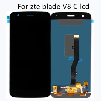 Pre ZTE blade V8C montáž LCD displej digitálny displej s plochou obrazovkou, mobilné telefóny, príslušenstvo-vysoká kvalita + zadarmo nástroj