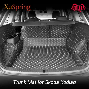 Pre Škoda Kodiaq 2017 2018 2019 2020 Zadné Ostrohové Kufri Mat Ochranné Kryty Cargo Líniové Styling