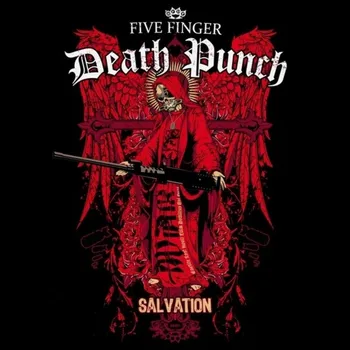 Predajné T-Košele pánske Módne Letné T-shirt Five Finger Death Punch T-Shirt Mužov Voľné T-shirt Funny T-shirt