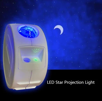 Prenosné LED Galaxy Projektor, Hviezdna Noc Lampa Hviezdy Neba Premietacie Svetlo Lampy LED Tichom Star Projekcie Svetla