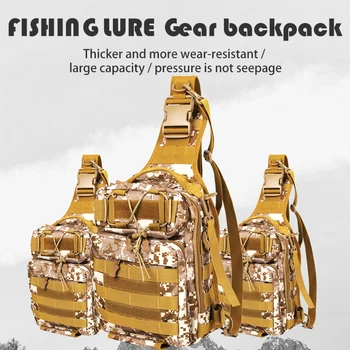 Prenosné Multifunkčné rybolov batoh lákať taška taška na rybárske nepremokavé buzz bar rybárske veci/riešenie taška na Rybárske Náčinie Pack