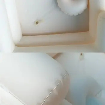 Prenosné Nafukovacie Umývadlo Nastaviť Umývadlo PVC Šampón Povodí Skladacia Umývadlo Na Starších osôb so Zdravotným Ošetrovateľstva