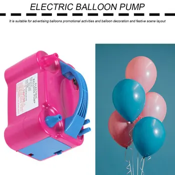 Prenosné Výkonné Elektrické Basy Balón Čerpadlo Vzduch EU/US Plug-Dual Trysky Vzduchu Ventilátor Balón Nafukovacím Čerpadlo Rýchlo Nafukovacie Nástroj
