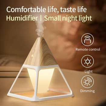 Prenosné Zvlhčovač Vzduchu nočné svetlo USB Chladné Hmly Maker Čistička Aromaterapia Arómu esenciálneho Oleja Difúzor pre Domov dekor