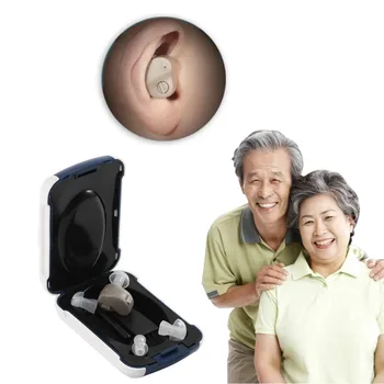 Prenosný Mini In-Ear Sluchadel, Hlas, Zvuk, Zosilňovač Nastaviteľný Tón Malé Sluchadla Ucho Zdravotnej Starostlivosti Pre Starších Ľudí Nepočujúcich