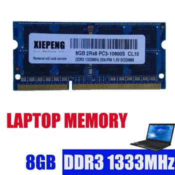 Prenosný Pamäťový modul DDR3 8GB 1333MHz pc3 10600 RAM 4GB 2Rx8 PC3-12800S 1600 pre Lenovo ThinkPad Edge E130 T430s T430 S430 Notebook