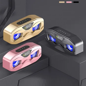 Prenosný Reproduktor Bluetooth Stĺpec Bezdrôtové Bluetooth Reproduktor Silný Vysoké BoomBox Vonkajšie Basy HIFI TF FM, AUX s LED Svetlom M8