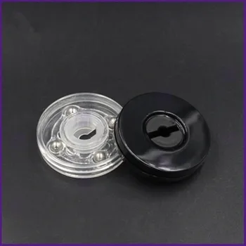 Priemer: 2 cm Transparentné Akrylátové rotačné Lenivý Susans gramofónu displej rack rotujúce base otočný tanier