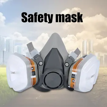 Priemysel Polovicu Tváre Striekacie Plynová Maska, Respirátor, Ochranné Bezpečnosti Práce, Prachu Dôkaz Maska Respirátor S Filtrom