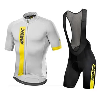 Pro Team Mavic Oblečenie, Cyklistické Dresy nastaviť 2020 Ciclismo Muž Letné Krátke Cyklistické Dresy Oblečenie Triatlon Šortky Oblek