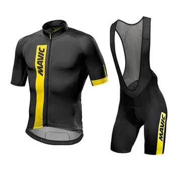 Pro Team Mavic Oblečenie, Cyklistické Dresy nastaviť 2020 Ciclismo Muž Letné Krátke Cyklistické Dresy Oblečenie Triatlon Šortky Oblek