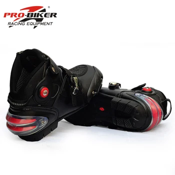 Profesionálne motorka motocykel topánky motocross závodné topánky nepremokavé biker chrániť členok moto topánky A9003