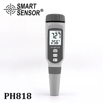 Profesionálne pH Meter Pero Typu Kvality Vody Tester Acidometer Kyslosť PH Meter pre Akvárium Acidimeter Vody Meranie PH818