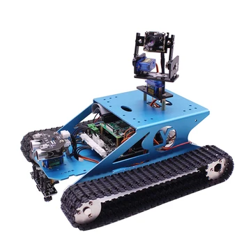 Profesionálne Raspberry Pi Nádrž Inteligentné Robotické Stavebnice WiFi Bezdrôtový Video Programovanie Elektronické Hračky DIY Robot Držiak pre Deti Dospelých